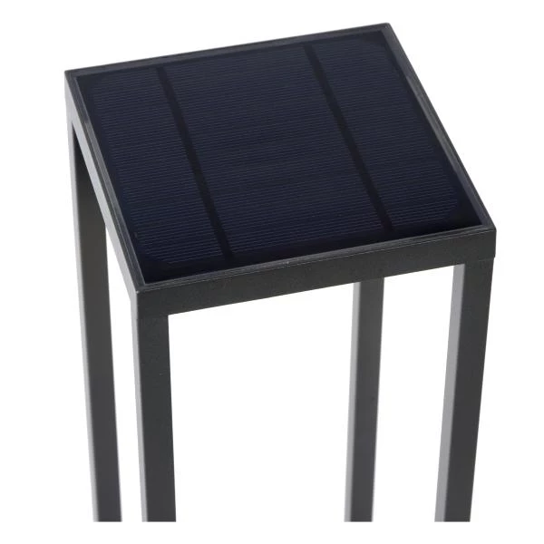 Lucide TENSO SOLAR - Bollard light Outdoor - LED - 1x2,2W 3000K - IP54 - Anthracite - detail 3